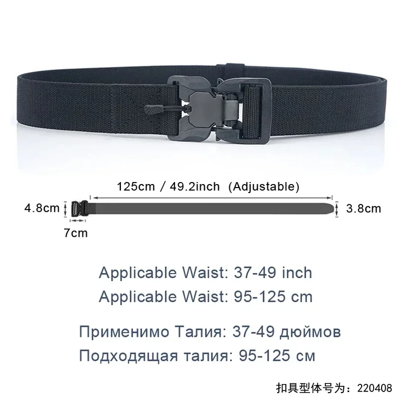Enhanced Product Title:  
Tactical Nylon Belt with Magnetic Quick Release Buckle