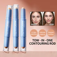 Face Foundation Concealer Pen Long Lasting Dark Circles Corrector Contour Concealers Stick Cosmetic Makeup 2