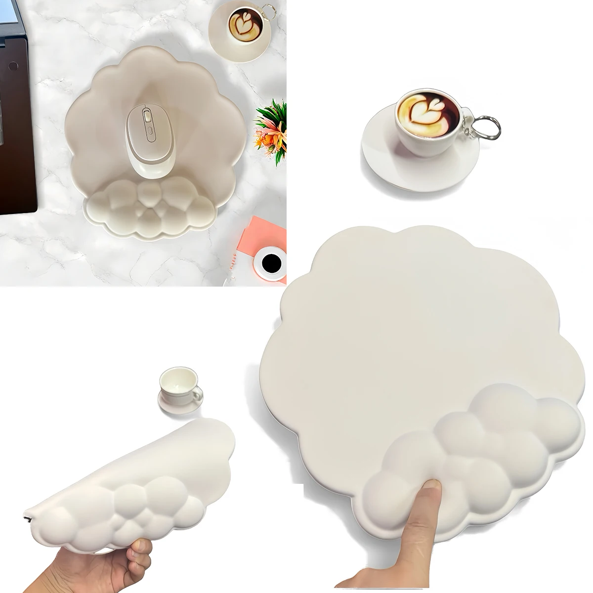 Enhance your gaming experience with our Ergonomic Memory Foam Wrist Rest Mouse Pads – featuring Anti-Slip Base and Dual-Surface Design for Optimal Comfort and Control.