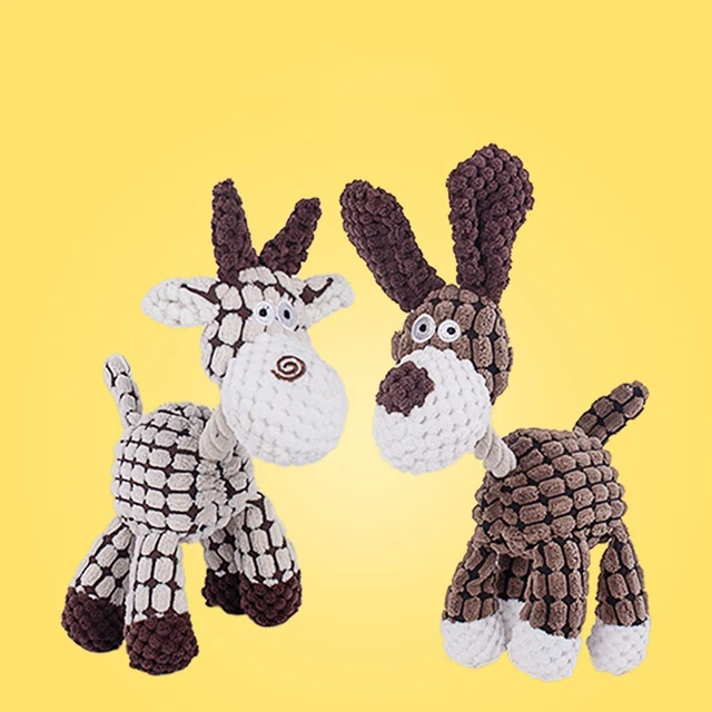 Plush Donkey Pet Toy 6