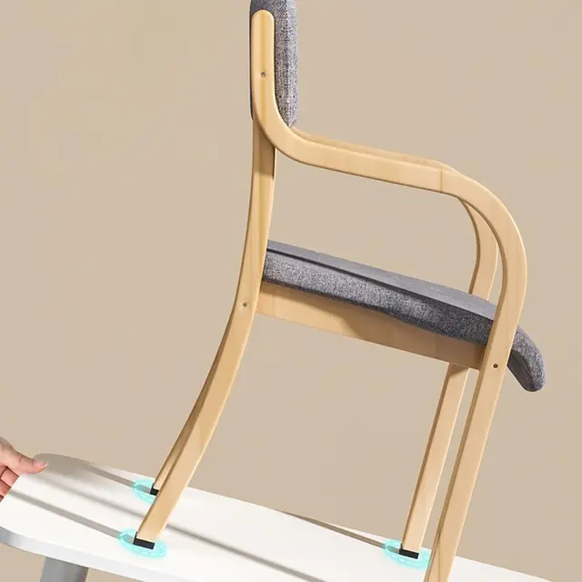 Almohadillas autoadhesivas para muebles de 2 m de grosor: almohadillas antideslizantes para patas de sillas, protectores de suelo que reducen el ruido para sillas y mesas 6