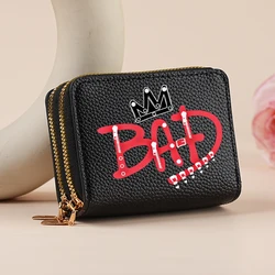 Stylish Michael Jackson Inspired Print Wallet - Slim Outdoor Travel Money Clip & Card Holder (MJ 66)