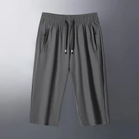 Big Size Women 3/4 Pants Shorts 5XL 6XL 7XL Spring Summer Sweatpants Breathable Plus Size Women Clothing 150kg 여름 여성 반바지 - Image 4