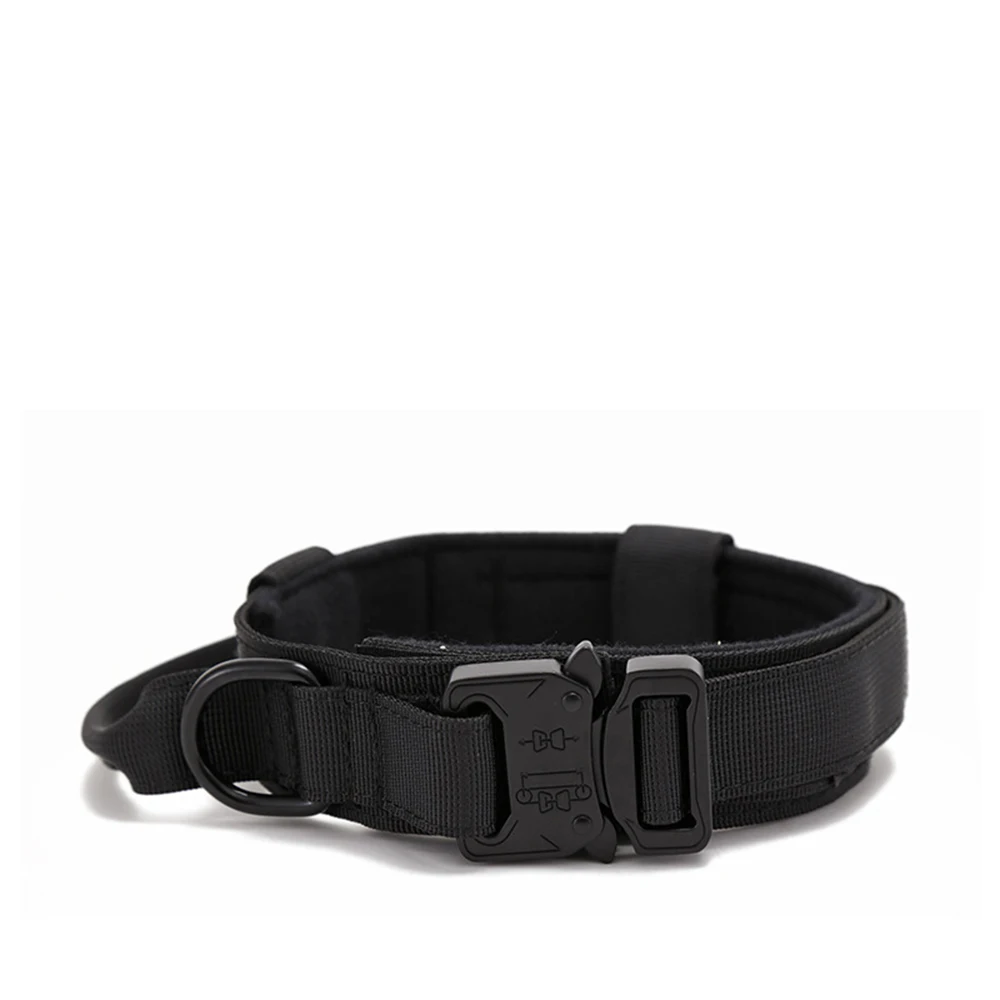 Black dog collar