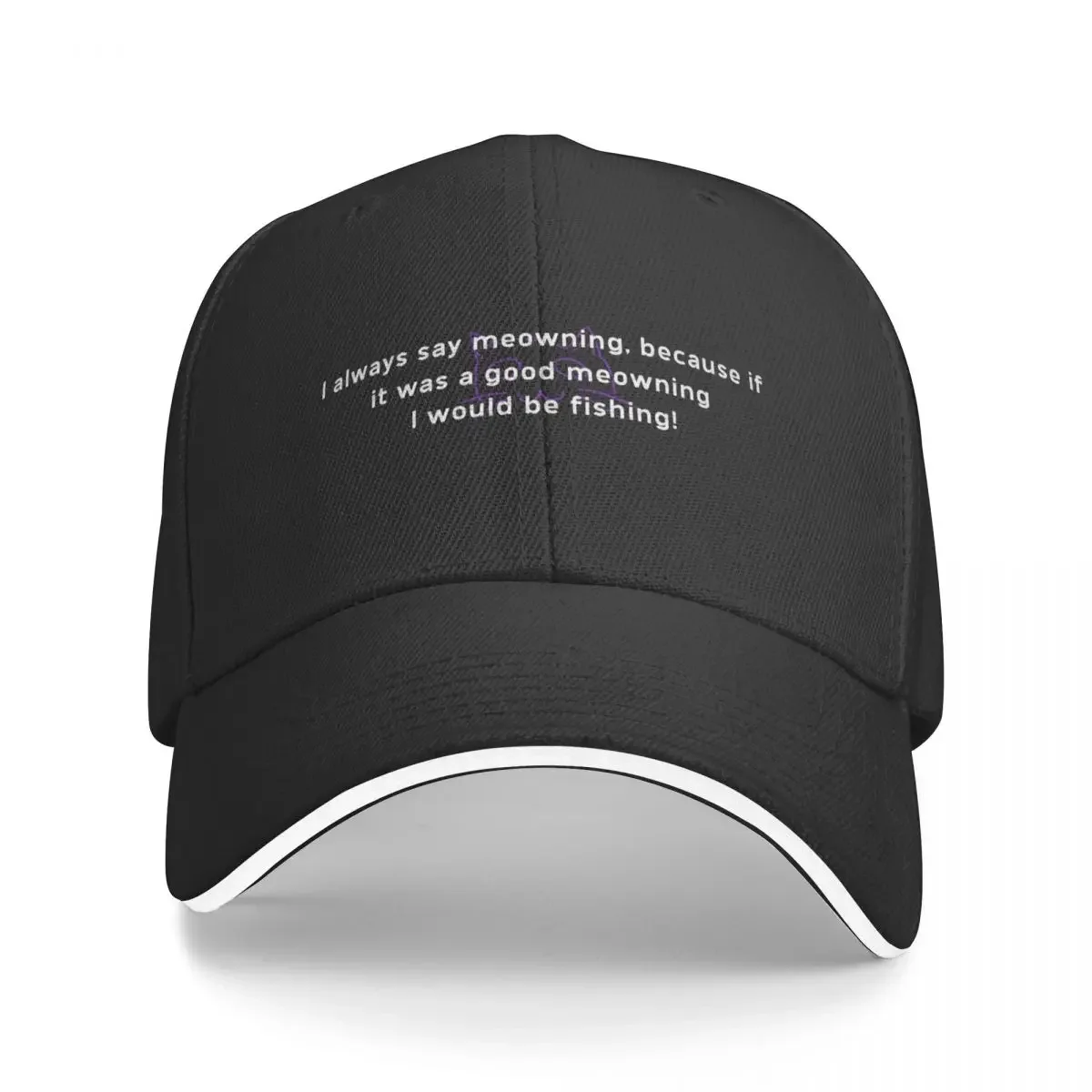 

good meowning Baseball Cap custom Hat Vintage Hats Woman Men's