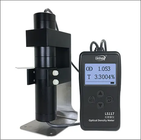 2 in 1 Light Transmission Meter Optical Densimeter with Digital Density Meter Tester Gauge