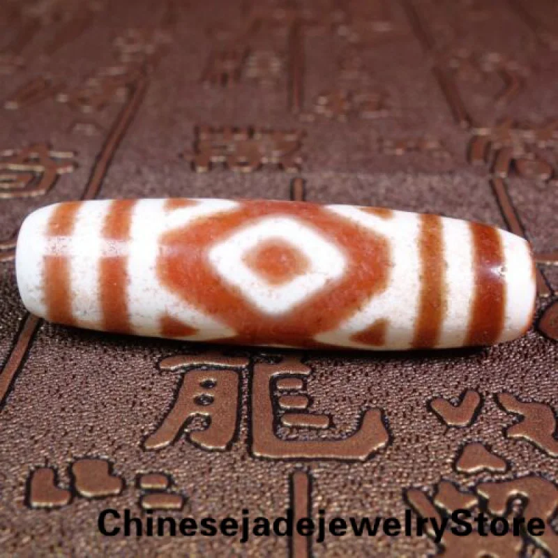 

Гималайские тибетские бусины DZI, Старый Агат, ваджра, 3 глаза, тотем, амулет, подвеска GZI #2124