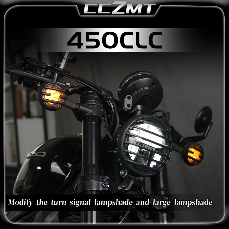 Turn Signal Cover Headlight Grill Guard Protection Cover Protector For CFMOTO 450CLC 450CLC 450 CLC Motorcycle Accessories