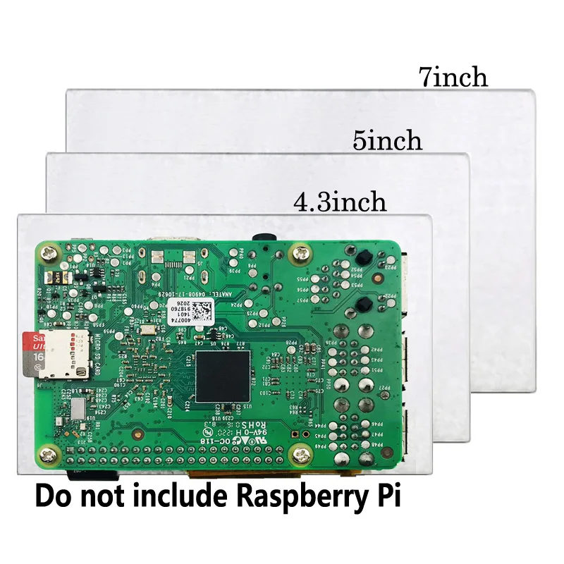 Raspberry pi Dsi Lcd Display Capacitivo Touch Screen Opcional 43 Display Lcd - Imagem 4