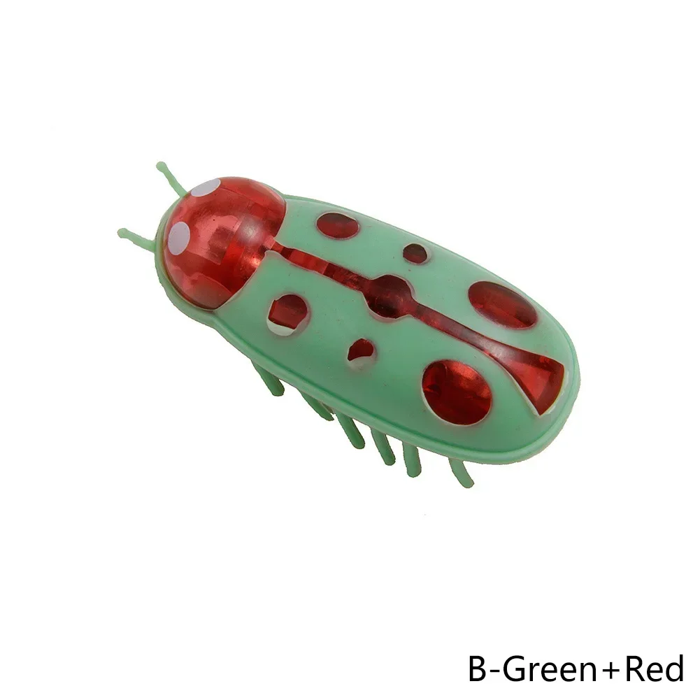 Juego De 4 Insectos Eléctricos Vibrantes - Escarabajos, Mariquitas, Cucarachas, Ratones | Juguete Interactivo Para Gatos, Perros Y Niños