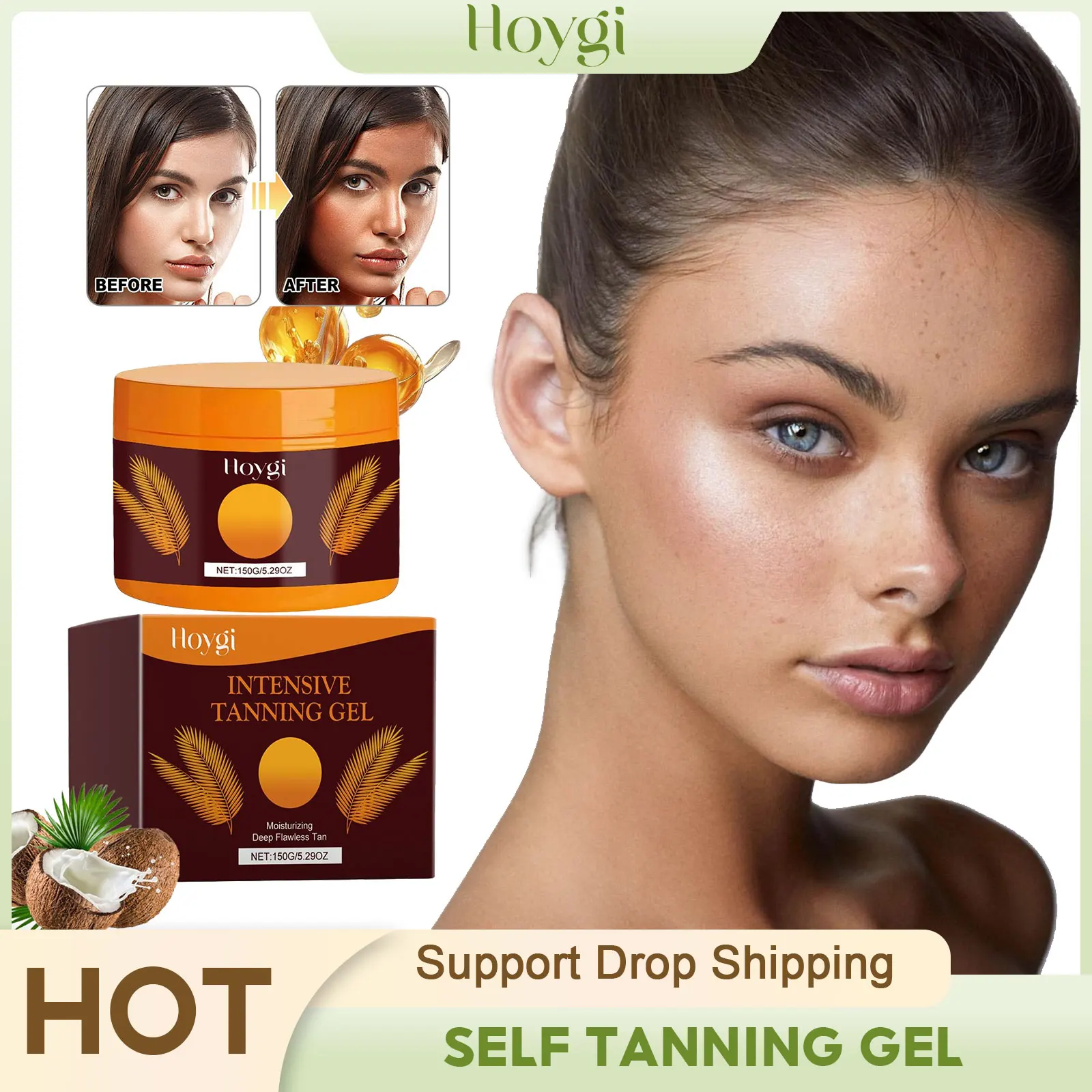 Self-Tanning Gel Cream Body Bronzer Accelerator Brown Wheat Booster Beach Outdoor Sunbath Sexy Sunless Suntan Fast Tanner Lotion крем tannymaxx sexy dating legs bronzer для загара в солярии 150 мл