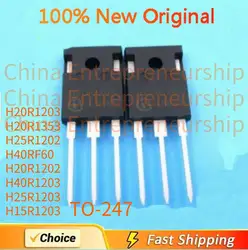 Premium Quality TO - 247 Power Transistor Set - 5 Pieces, Fast Shipping (H20R1353)