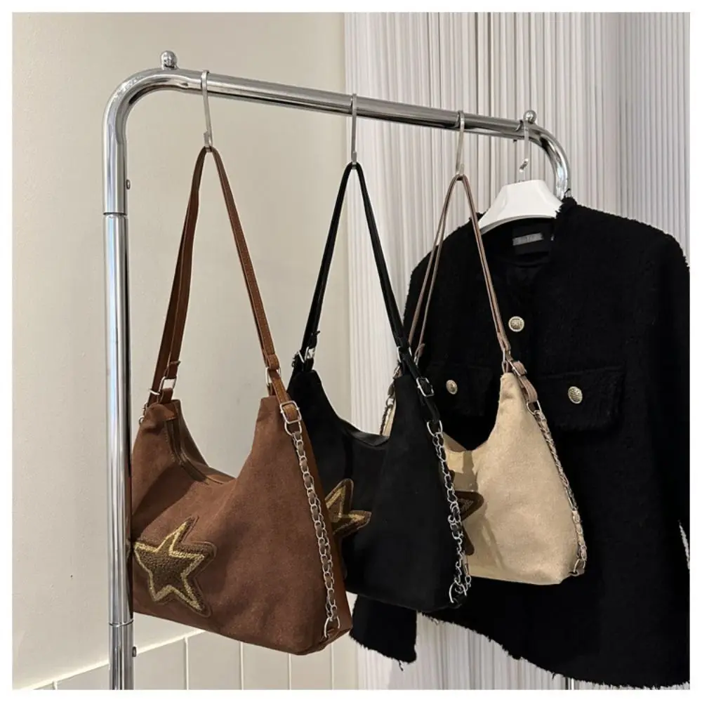 

Вместительная сумка-тоут, прочные винтажные сумки со звездами на запястье, клатч с короткими ручками для женщин