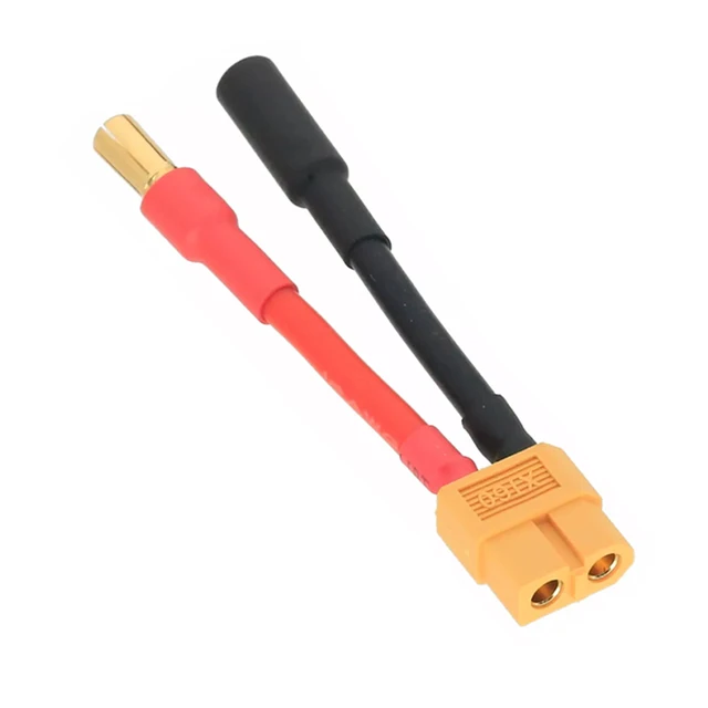 Tamiya Stucco Adattatore Cavo RC Tamiya A HXT 4mm - Per Batterie LiPo, Lunghezza 7cm, Silicone, 35A Connettore HXT 4mm Tamiya - Foto 8