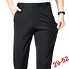 Plus Size Trousers Men Business Suit Pants Stretch Formal Dress Pants Big Man Classic Black Trousers 1