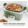 Slow Cooker, Dishwasher Safe Lid & Removable Crock, Healthy Ceramic Nonstick Multi-Cooker, Sear, Sauté, Brown 5