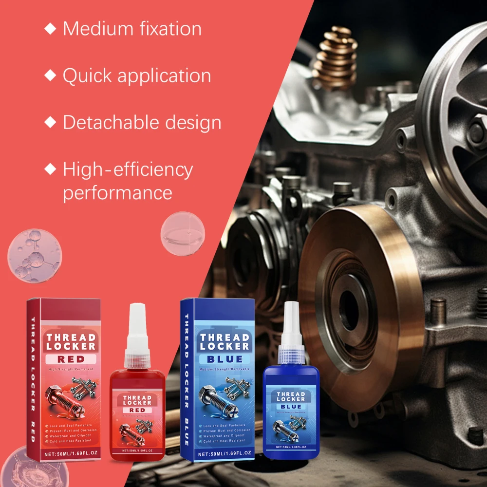 Клей для винтов с фиксатором резьбы Быстроотверждаемый фиксатор резьбы ...