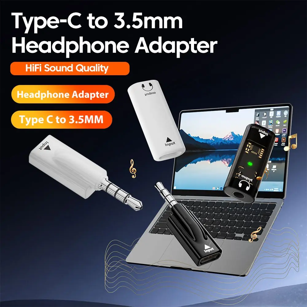 USB C to 3.5mm 이어폰 어댑터 3.5 잭 USB C 오디오 컨버터 아이폰15 16 17 삼성 3.5mm 남성 이어폰 커넥터 to USB C
