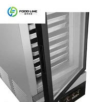 Armoire de Fermentation commerciale à température contrôlée, porte en verre, réélecteur de pâte, réfrigération, épreuve de la pâte 2
