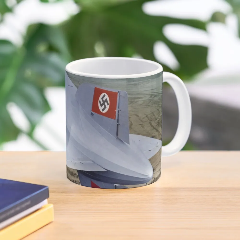 

The LZ-129 Hindenburg at Lakehurst Naval Air Station in 1936 Coffee Mug