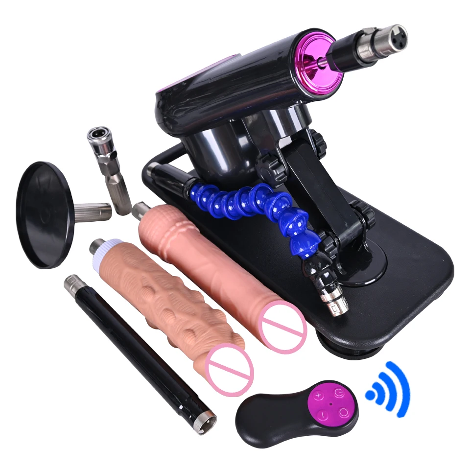 Automatic Wireless Sex Machine for Woman Adjustable Masturbating Pumping SexToys for Men Adult Toys Upgrade Vibrator Dildo