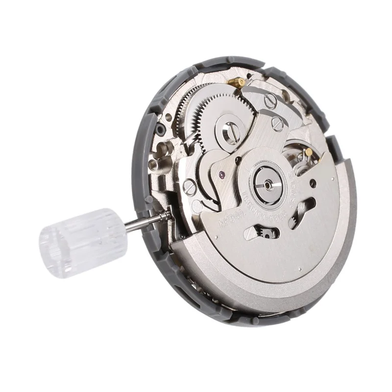 Japan Genuine GMT NH34 Movement mechanical watch movement watch movement Automatic 24 Jewels Mod Mechanical Watch Movement NH34A 24H GMT Hands Date at 3:00 Standard