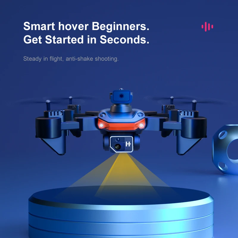 2024 전문가용 드론 5G 4K HD 듀얼 카메라, 광학 흐름 호버 360 ° 레이저 장애물 회피 RC 쿼드콥터 UAV 장난감, KY603 신제품