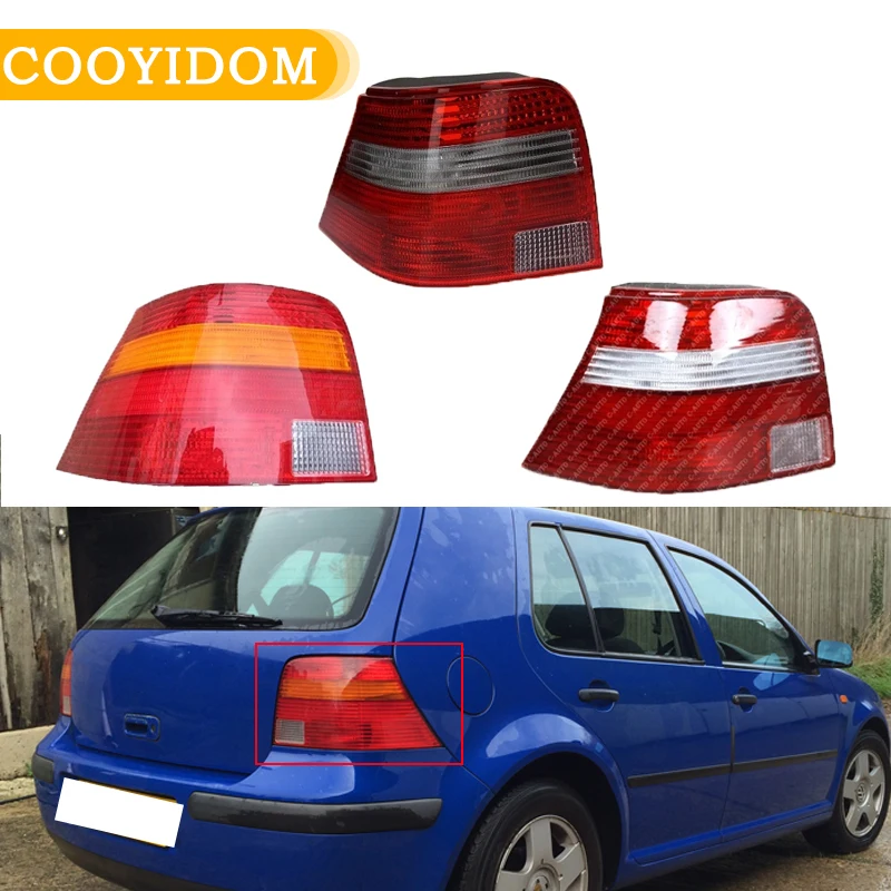 Задний задний светильник для VW Golf 4 MK4 1998 1999 2000 2001 2002 2003 2004 2005 корпус лампы для автомобиля без ламп