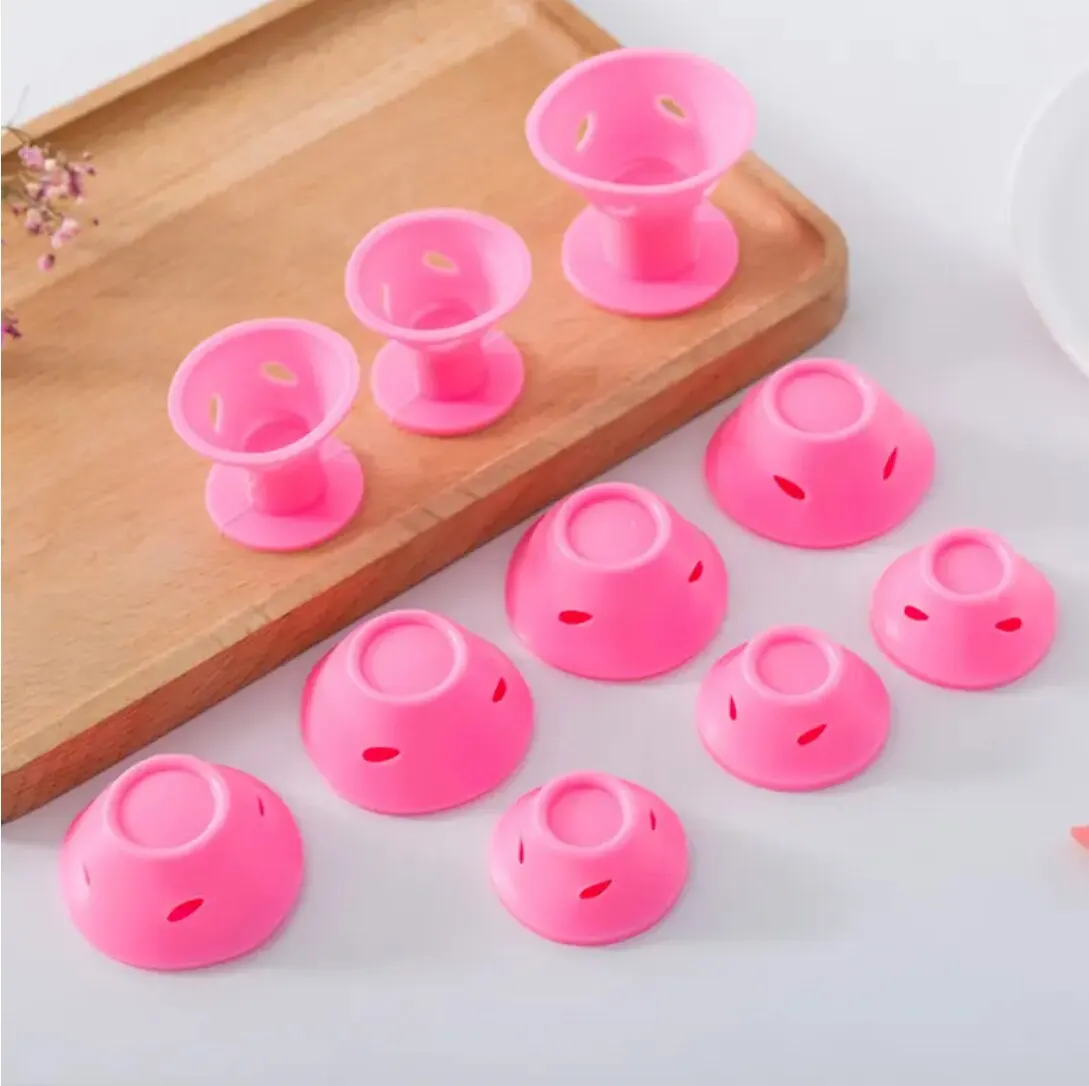 Magic Silicone Hair Curlers Bag and Hairnet Soft Rubber Magic Hair Care Rollers No Heat No Clip for Curlers hair accessories hair styling tool