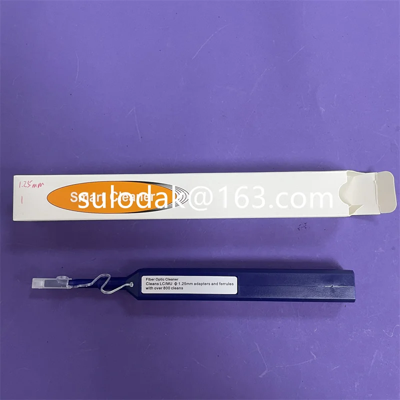 Cleaning Pen Fiber Tool 2.5mm MU 1.25mm SC FC ST LC Connector FTTH Optical Smart Cleaner Fiber Optic Universal Connector