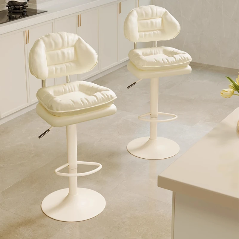 Ergonomic Ancient Bar Stools Nordic Designer Luxury American Bar Stools Relaxing Creative Personalized Metal Banqueta Furniture