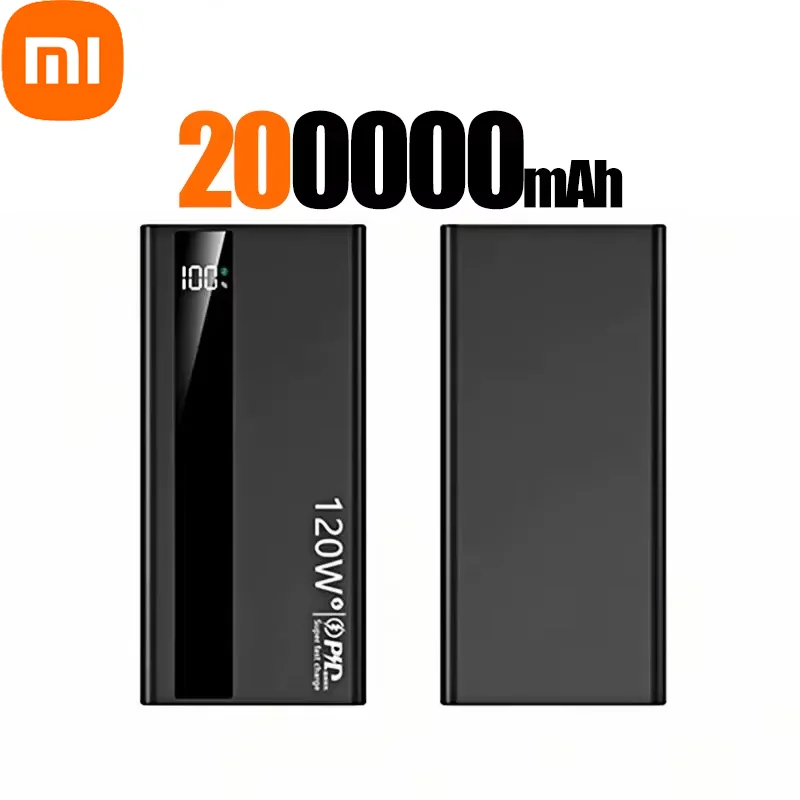 Black 200000mAh