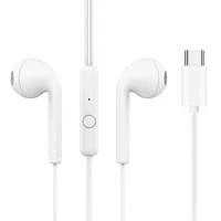 3.5mm Type-C In-Ear Wired Earphone With Microphone Headphone Headset Sports Stereo Earbuds