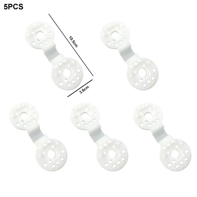 5pcs White