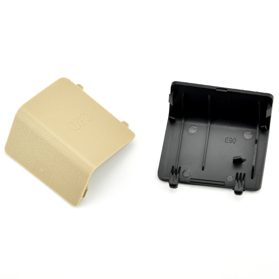 Pour- SéRie 3 E90 E91 E92 E93 Couvercle De Prise De Diagnostic OBD Couvercle DéCoratif De Panneau LHD Noir 51437147538