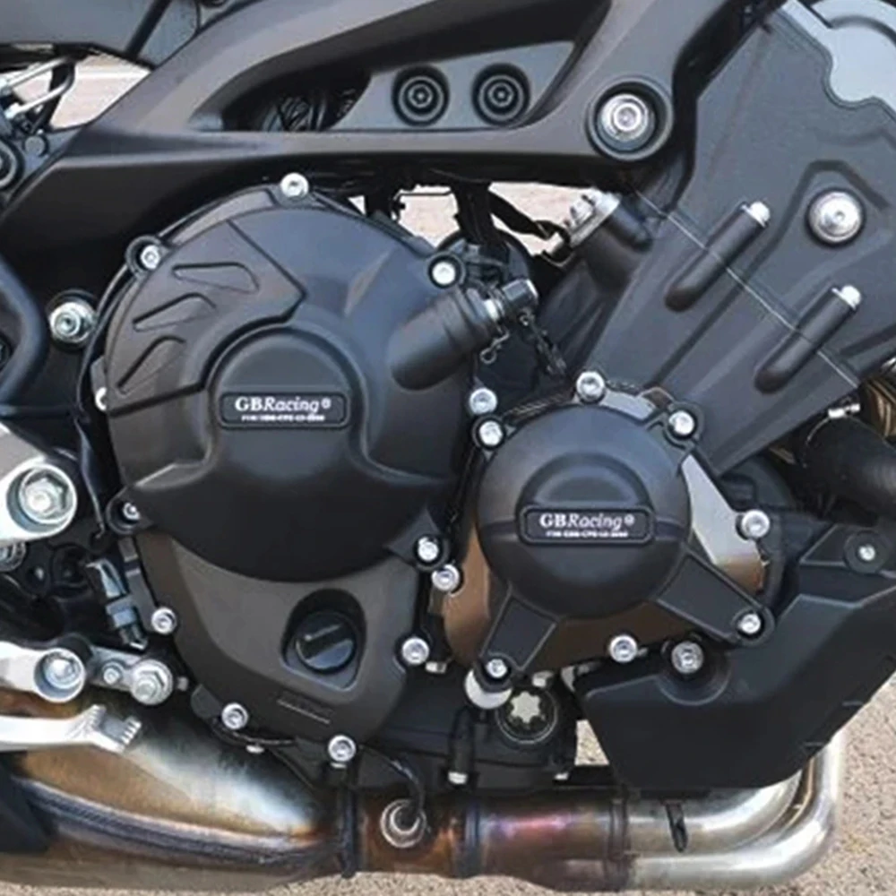 Motorcycles Engine protective cover for YAMAHA MT-09 FZ-09 TRACER & SCRAMBLER 2014-XSR900 2015-motorcycle engine cover,engine cover protector,engine guard