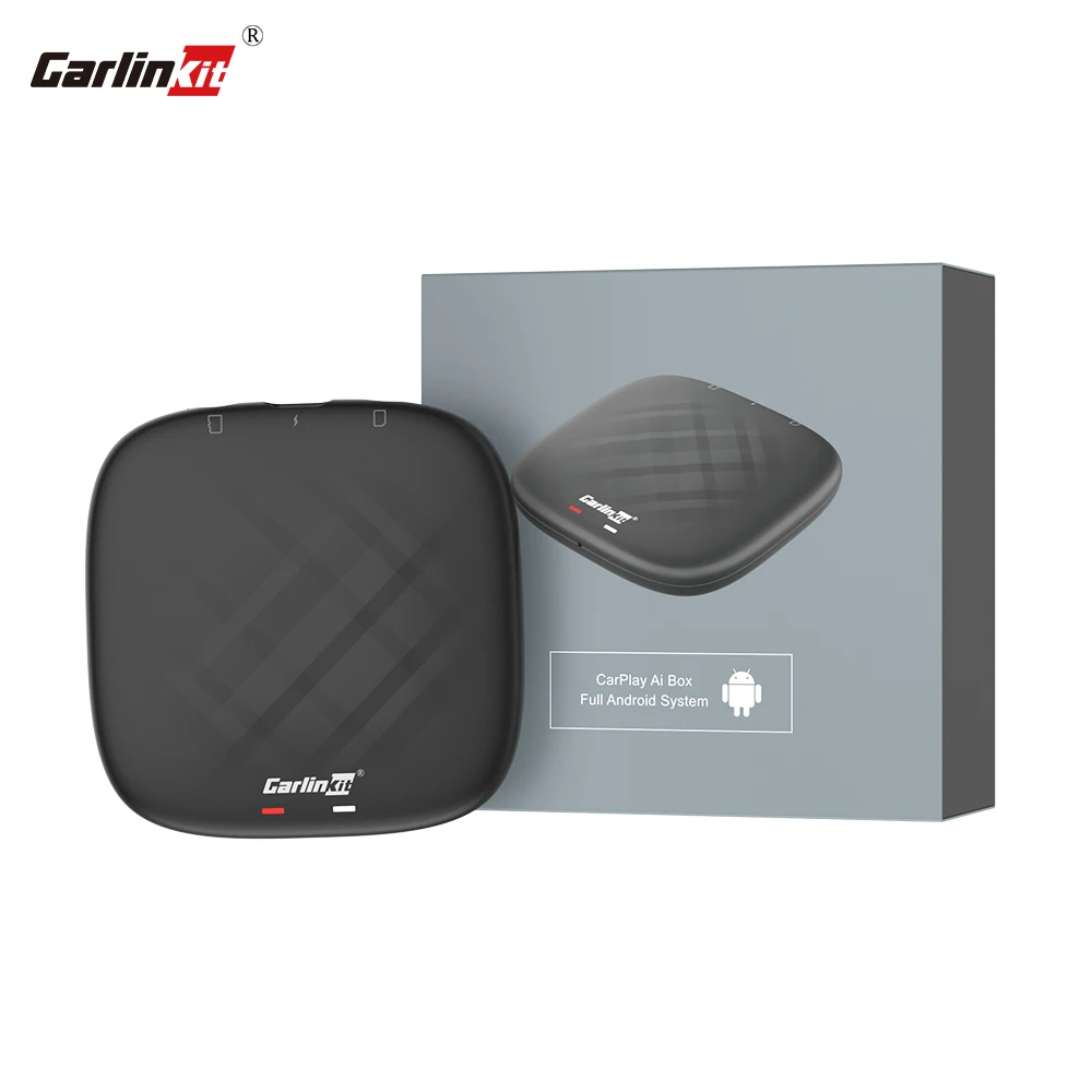 

Carlinkit мультимедийный плеер Box 3G + 32G Автомагнитола Android система с беспроводной Carplay Android Авто Tesla электрический автомобиль