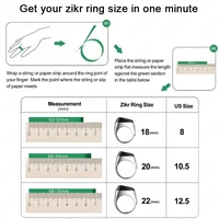 2025 IQibla Smart Zikr Ring Praise Tasbih Tally Electronic Digital Counter for Muslims Prayer Time Vibration Reminder Waterproof 2