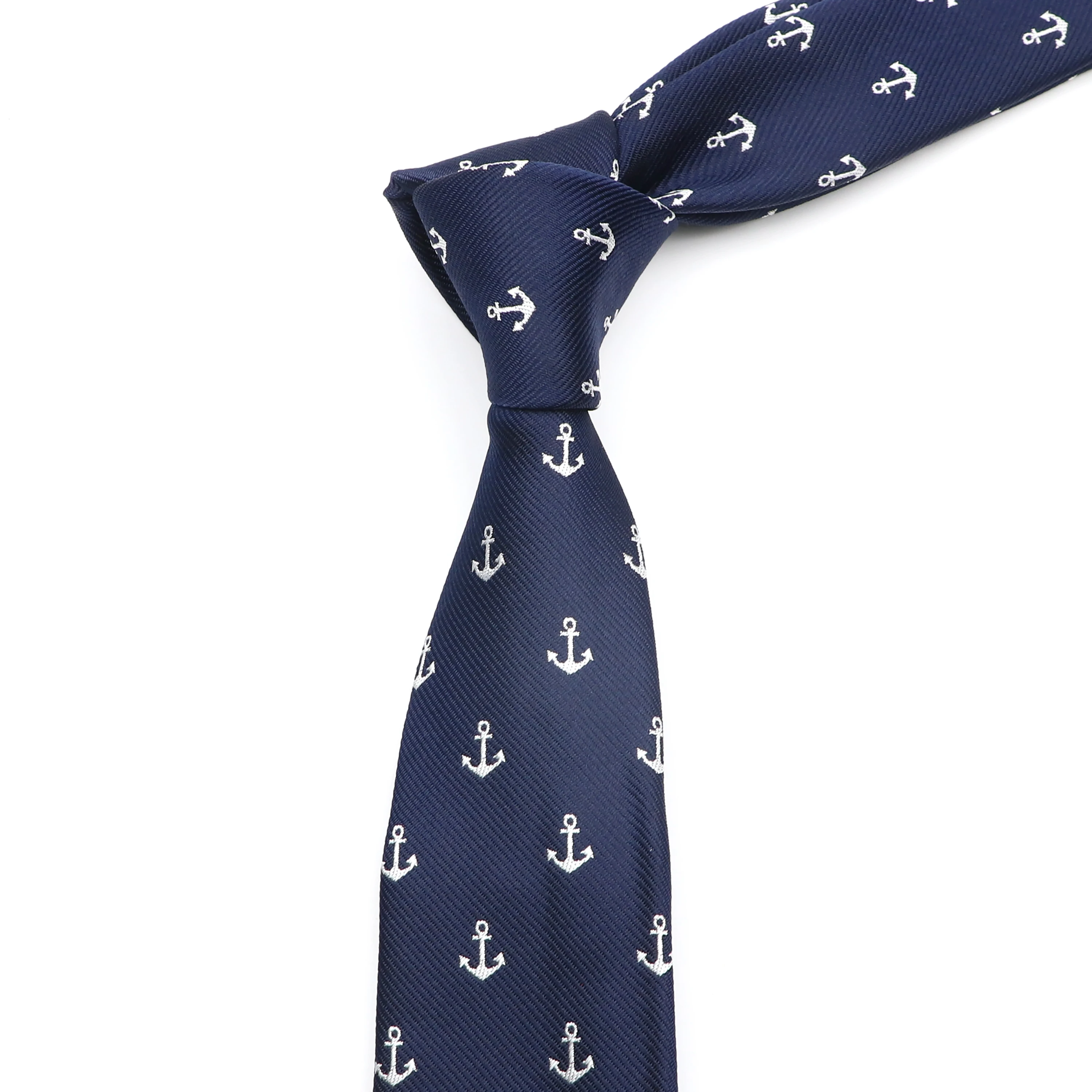 Jacquard 6cm Slim Necktie For Men Car Dog Monkey Pattern Tie Daily Wear Cravat Wedding Party Gift