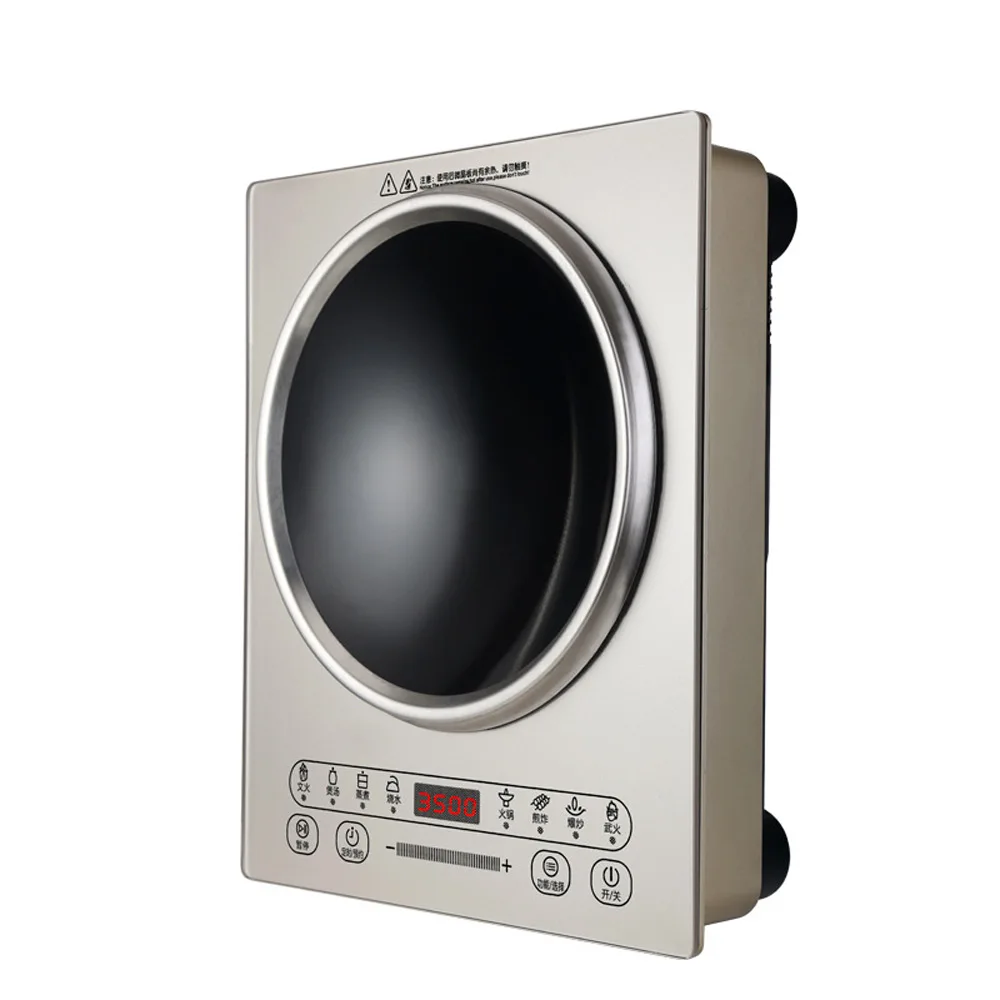 Concave Induction Cooker Household Concave High Power 3500w Embedded Commercial Stir-Fry Smart Stove