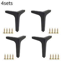 Trident - Legged Metal Furniture Support Legs - Set of 4 (4 sets)