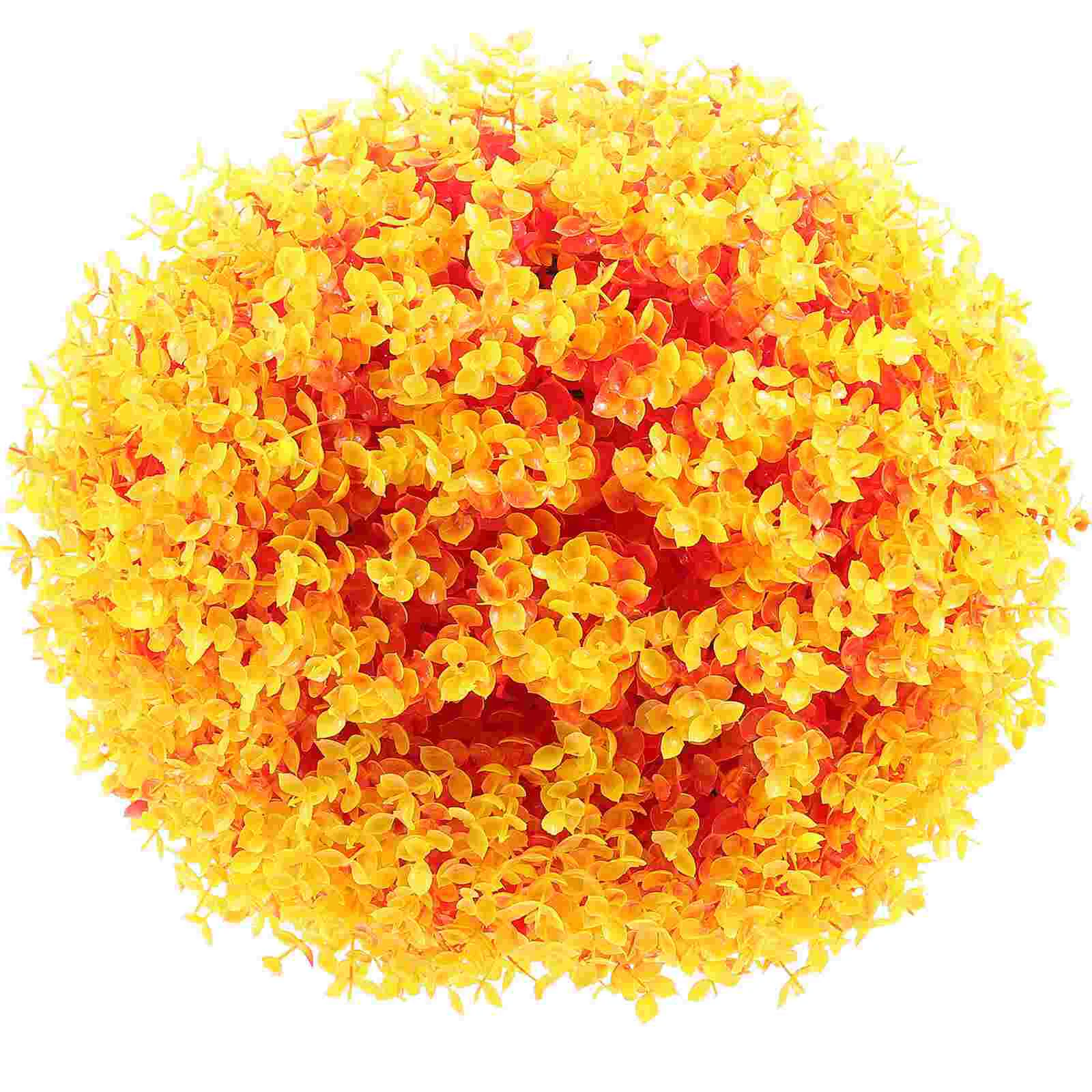 

Simulation Grass Ball Wall Decoration Eucalyptus Grass Ball Hanging Topiary Balls Plastic DIY Ornament Artificial Wedding Party