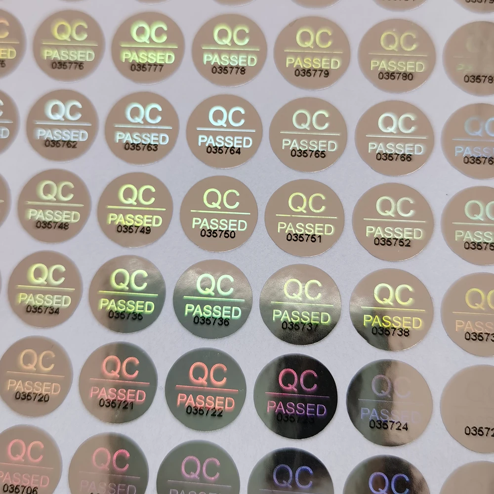 Sigilli Ologrammi Personalizzati Di Garanzia, Sicurezza - Foto 8