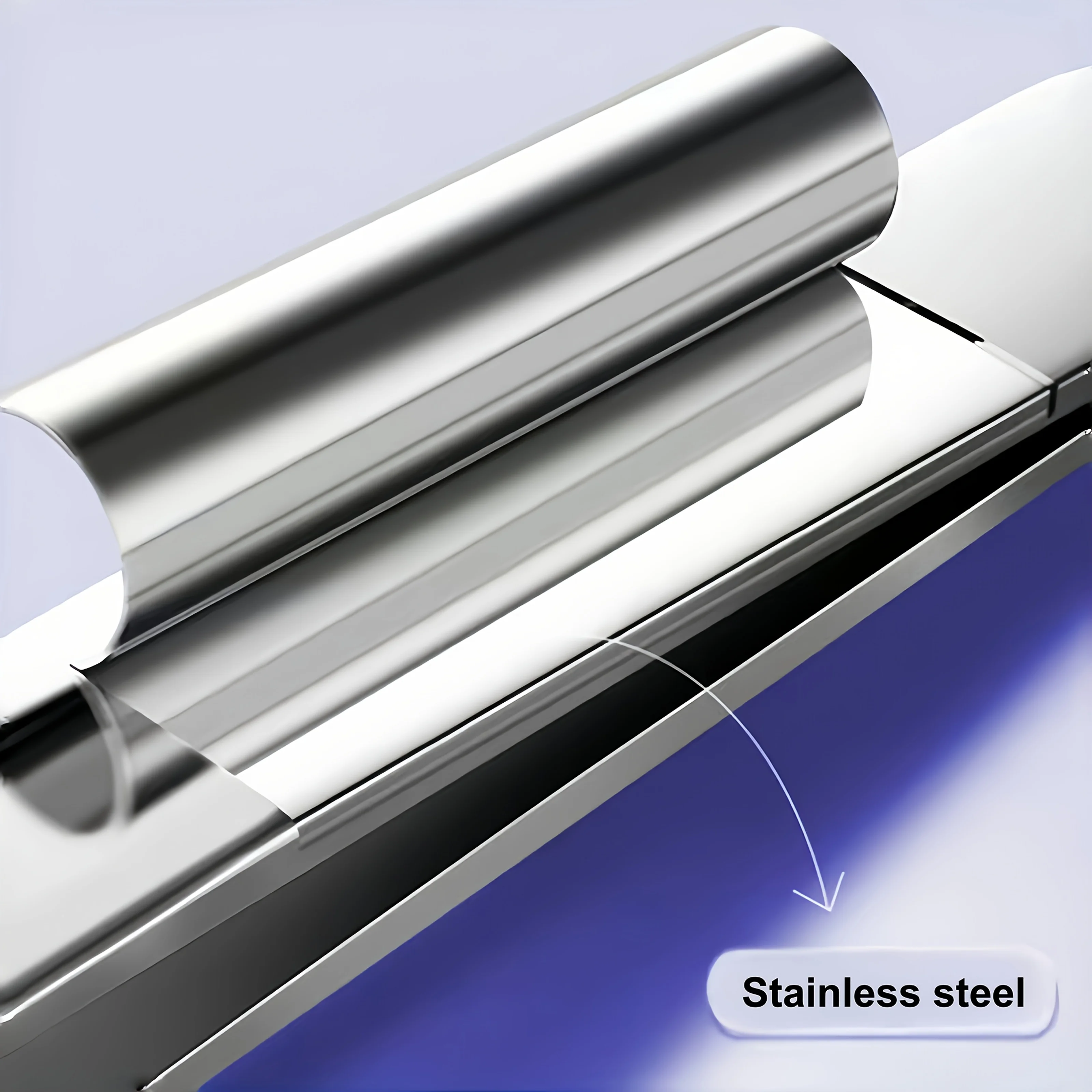 Premium Stainless Steel Precision Tweezers with Non-Slip Grip for Eyebrow Grooming and Eyelash Application