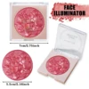 Pearlescent Shimmer Blush Powder, Single-color Blush, Fine Powder, Improves Skin Tone, Blush Without Flying Powder 5