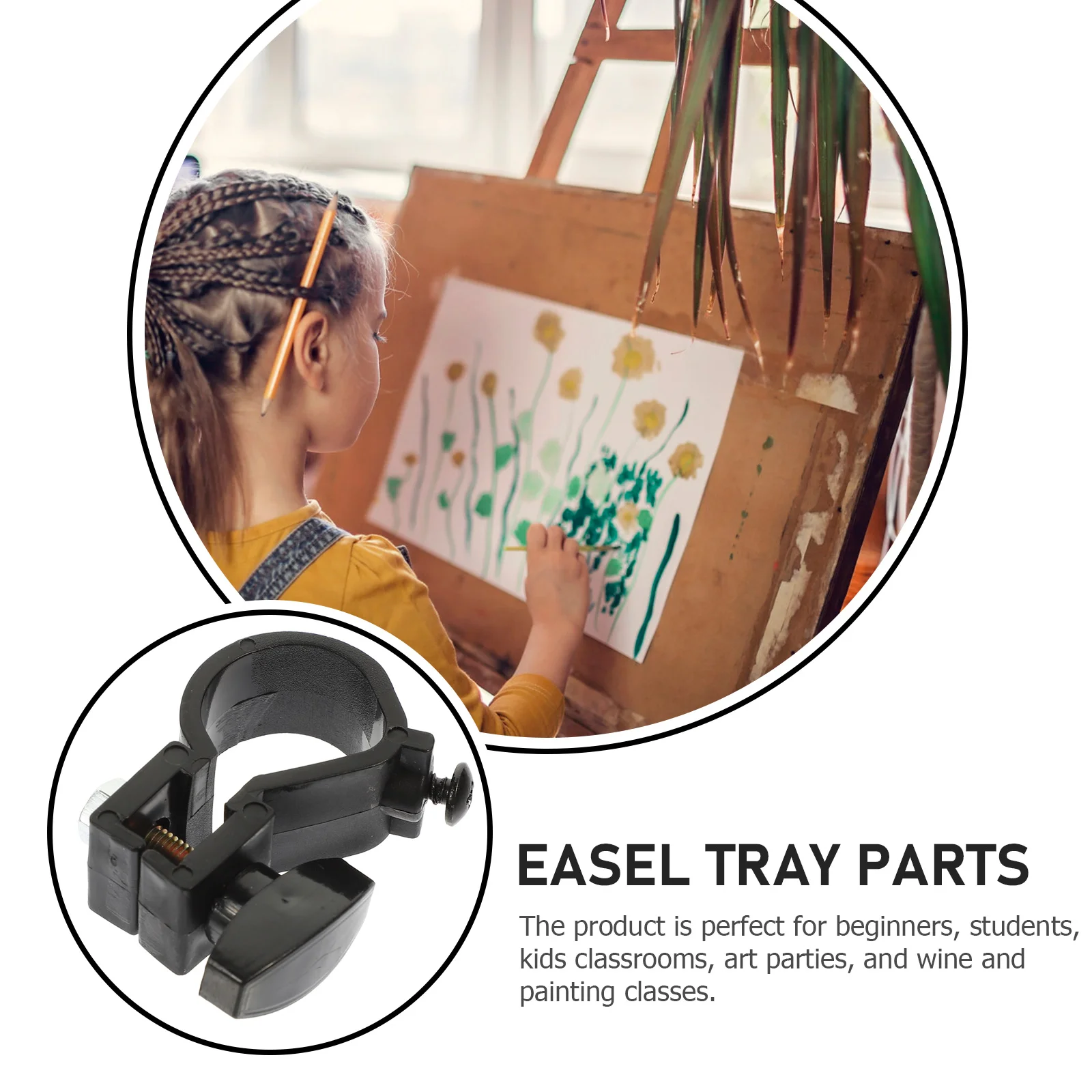 Foldable Easel Sturdy Tray Parts Detachable Buckles Reusable Compact Stand Supplies Portable Accessories Professional Easel