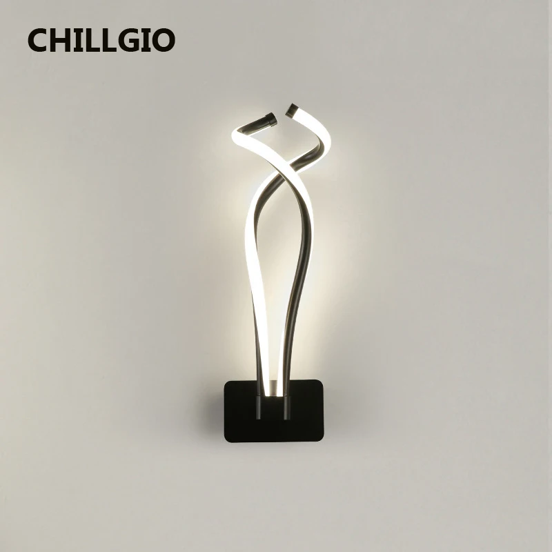 

CHILLGIO Modern Minimalist Wall Lamp Interior Home Living Room Bedroom Bedside Luster LED Aisle Lighting Decoration Indoor Light