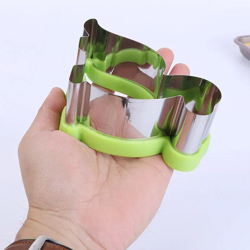 Animal Dinosaur Star Heart Shape Stainless Steel Bread Mould Metal Cookie Cutters Mold Baking Sandwich Cutter Set For Kids cookie cutter