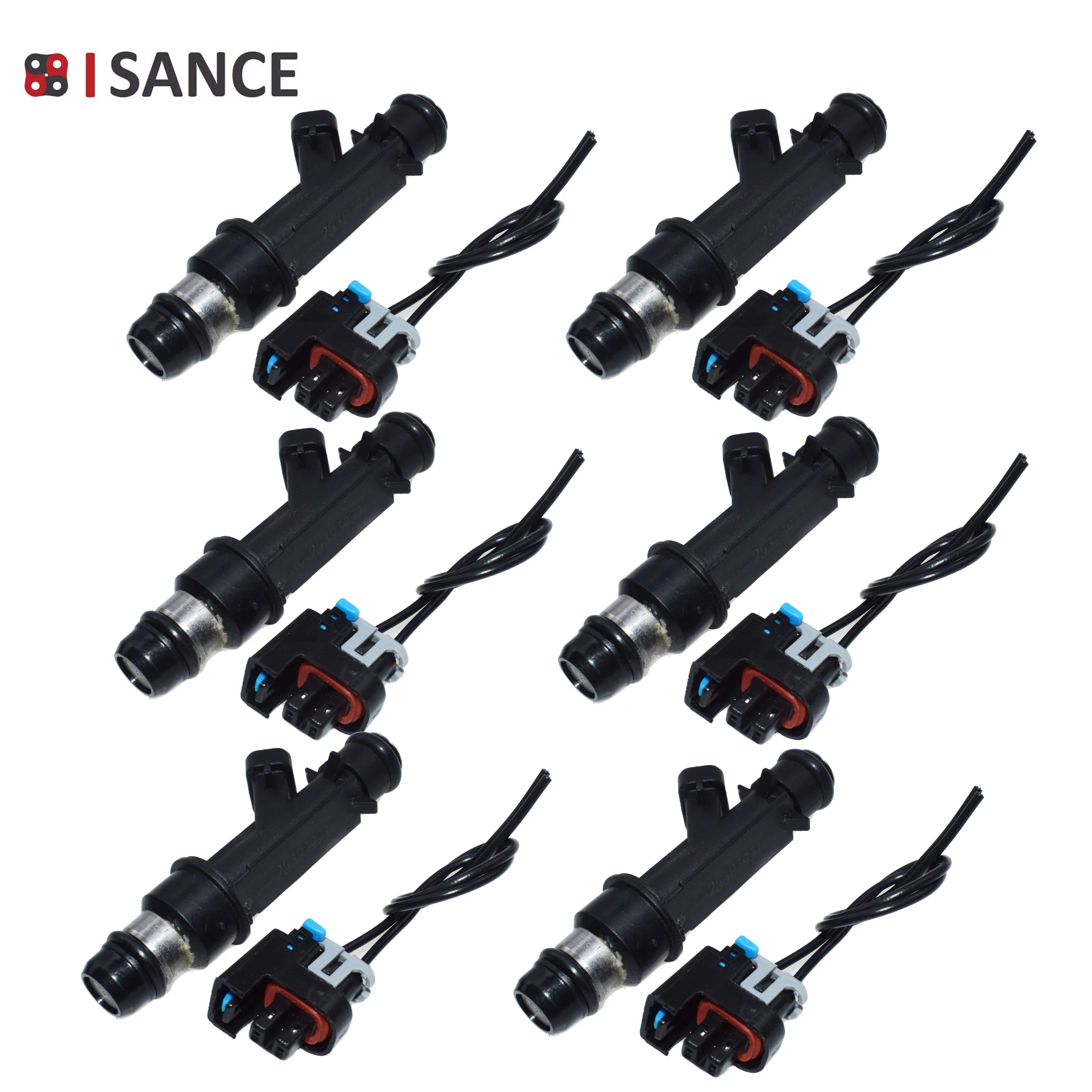 Fuel Injector & Wiring Harness Plug Connector For Buick Century Pontiac