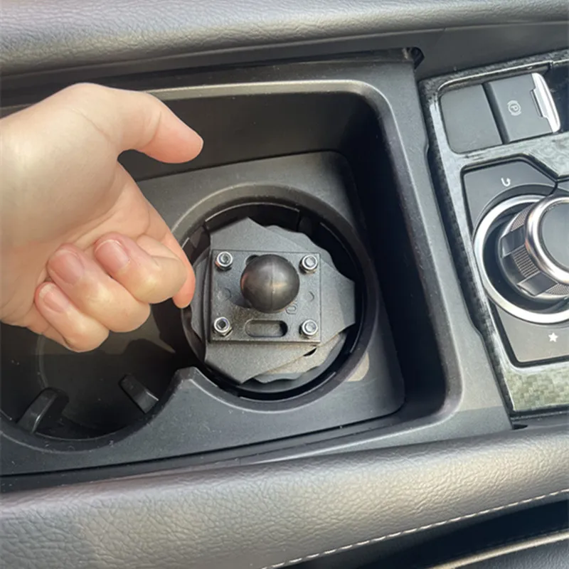 Heavy-Duty Cup Holder Mount with 25mm Ball for ARKON or RAM MOUNT Socket